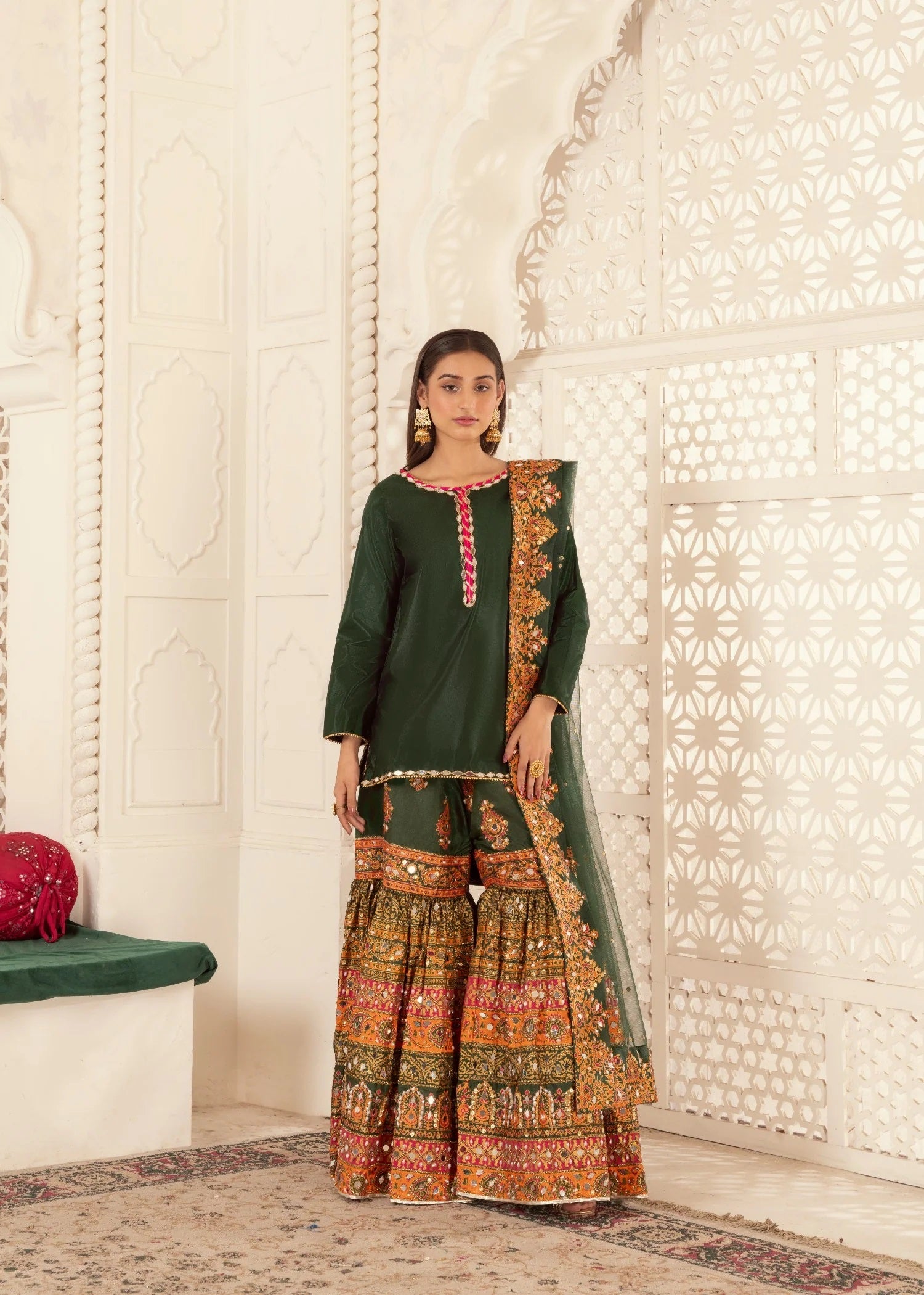 Gul-e-Rang (Green)