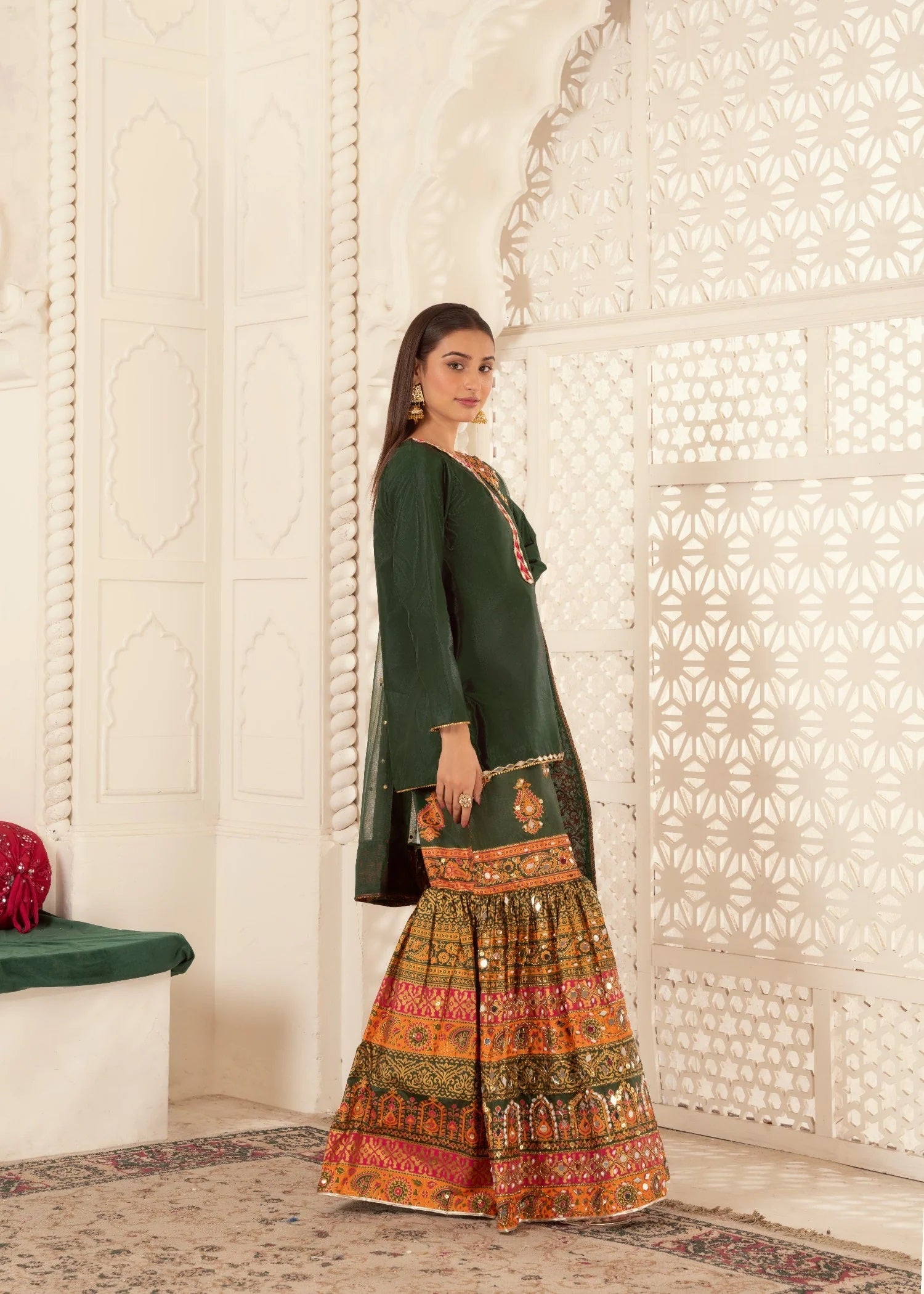 Gul-e-Rang (Green)