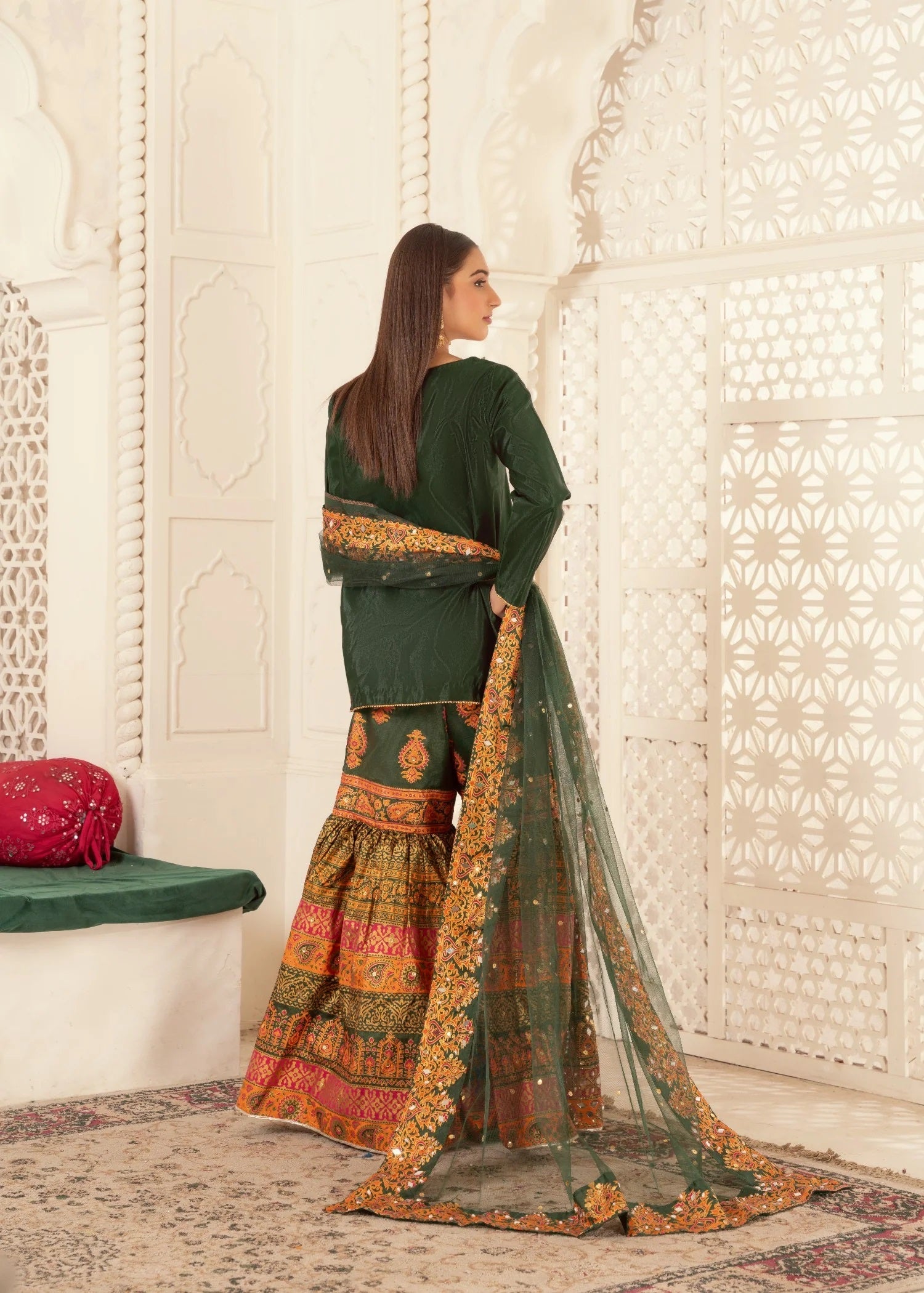 Gul-e-Rang (Green)