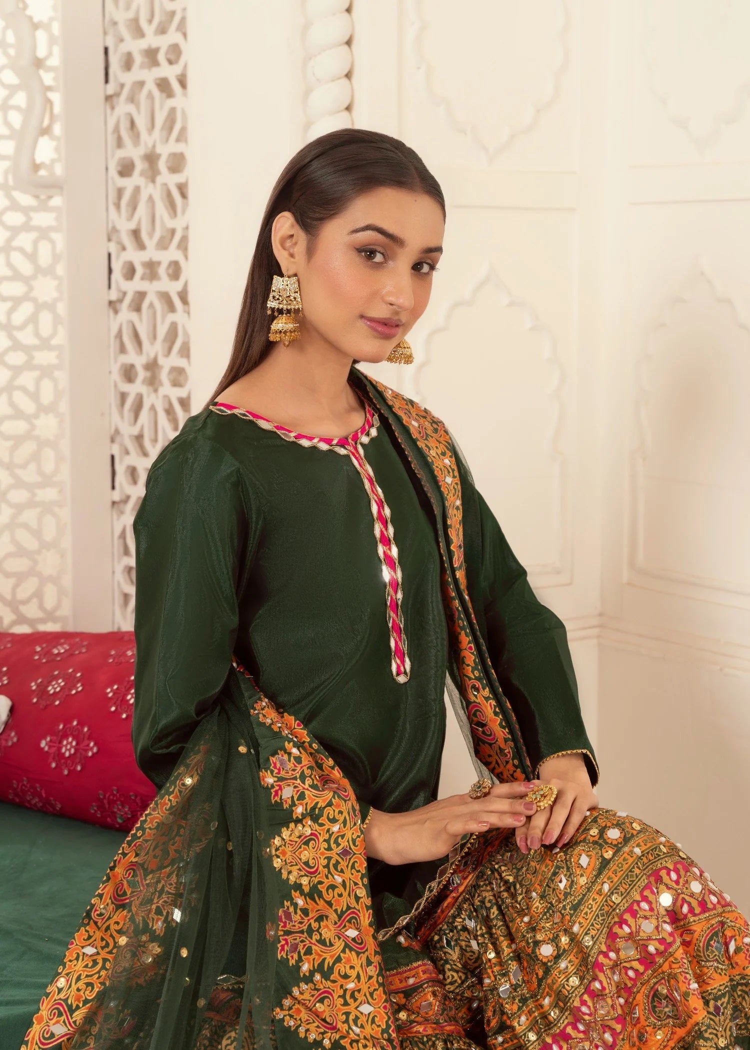 Gul-e-Rang (Green)